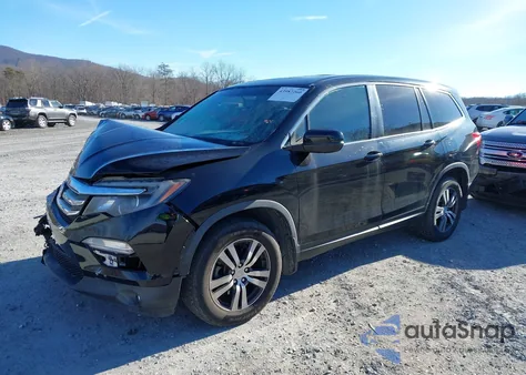 2018 Honda Pilot Ex-L из США, поврежденный, VIN 5FNYF6H54JB054750